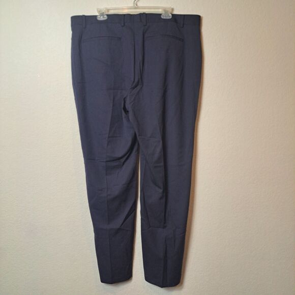 Everlane Men's Wool Marzotto Pants Trousers Navy 40×32 **Flawed-Pinhole** NWT - Picture 3 of 5